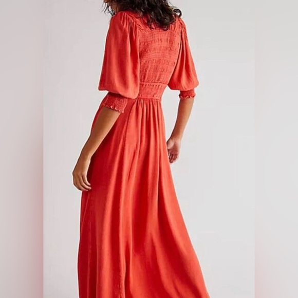 12. NWOT Free People String Of Hearts Maxi Dress - Picture 3 of 9